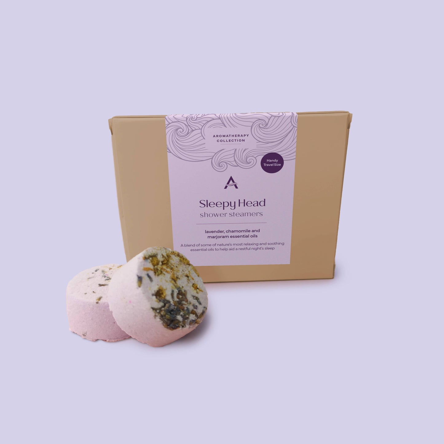 Ascent Bath & Body - Sleepy Head lavender and chamomile shower steamers