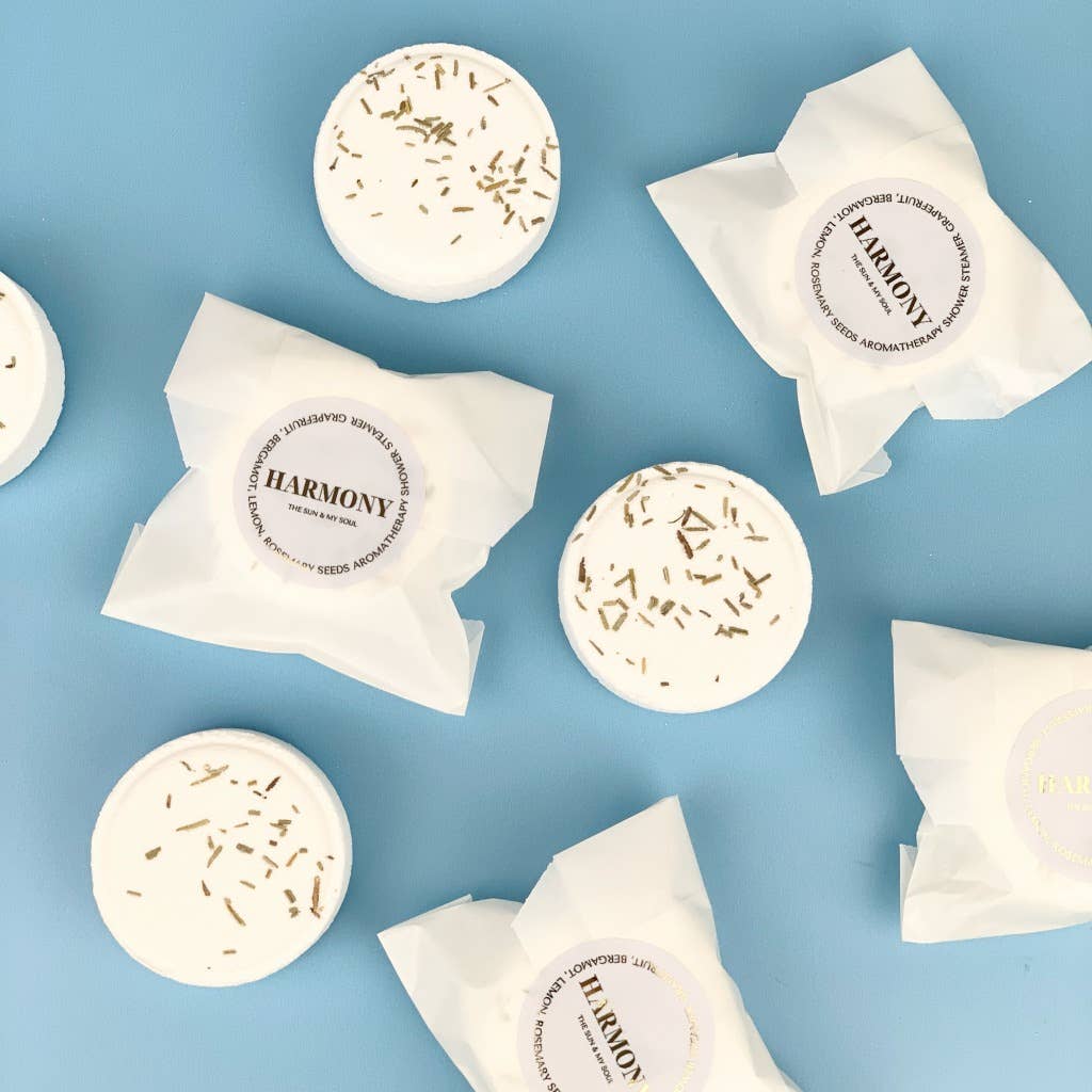 The Sun & My Soul Bath Bomb Soak Wellness Gifts - Harmony Aromatherapy Shower Steamer⎜Relax Bath Bomb Fizzer