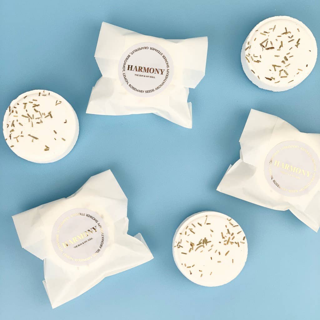 The Sun & My Soul Bath Bomb Soak Wellness Gifts - Harmony Aromatherapy Shower Steamer⎜Relax Bath Bomb Fizzer