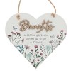 Sweet Meadow Hanging Heart for Daughter – Sentimental Keepsake Gift