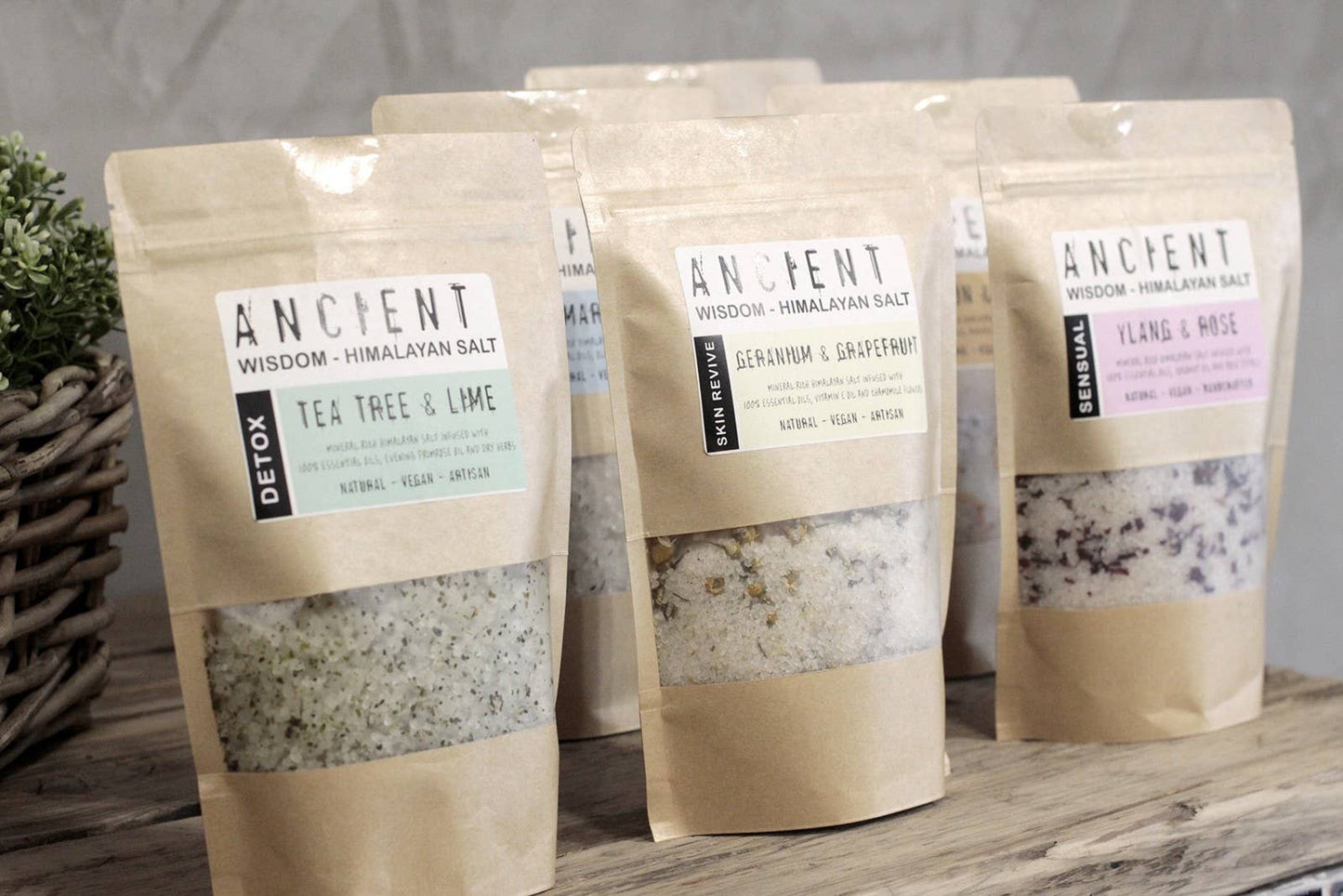 Ancient Wisdom - Himalayan Bath Salt Blend 500g - Energise