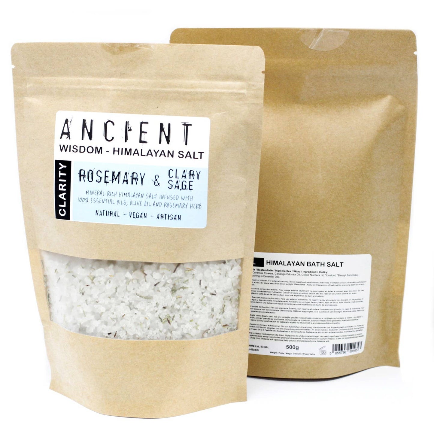 Ancient Wisdom - Himalayan Bath Salt Blend 500g - Clarity