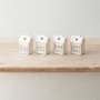 “Love Begins at Home” Porcelain House Ornament – Rustic Home Decor