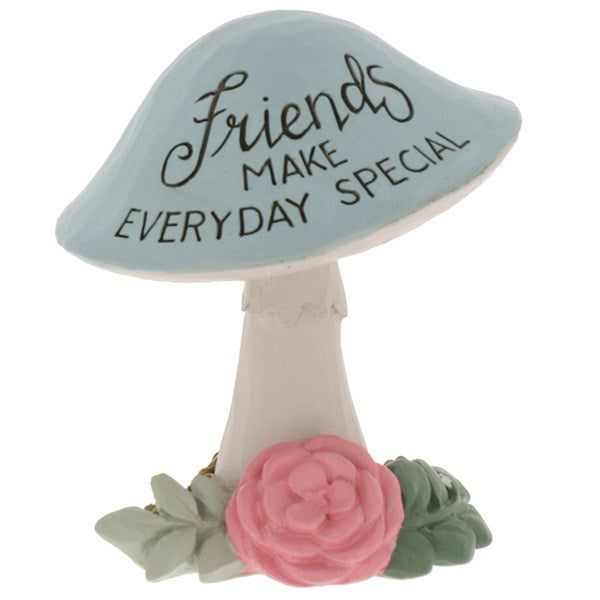 Meaningful Mushrooms – Friends Figurine | Inspirational Friendship Ornament