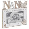 Papillon Message Photo Frame for Nan – Sentimental Gift | Papillon Collection