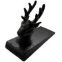 Cast Iron Stag Door Wedge – Rustic 13.5cm Deer Head Doorstop