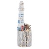 Sandy Bay Standing Lighthouse Ornament – Coastal Nautical Home Decor