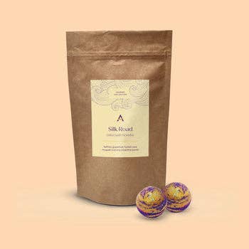 Ascent Bath & Body - Silk Road exotic oud mini bath bomb pouch