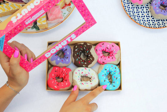Sock Academy - DONUTS | 6 Odd Socks Gift Box - United Oddsocks