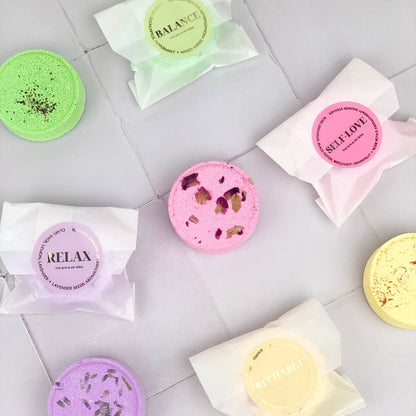 The Sun & My Soul Bath Bomb Soak Wellness Gifts - Recharge Aromatherapy Shower Steamer⎜Citrus Bath Bomb Fizzer
