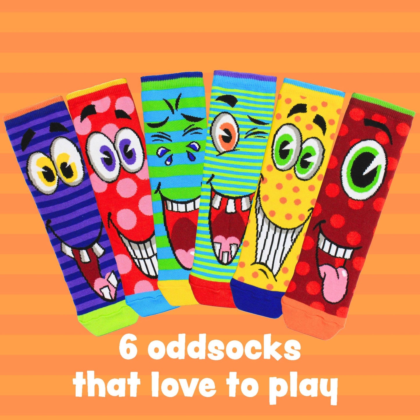 Sock Academy - SILLY SOLES  - 6 Odd Socks Gift Box | United Oddsocks