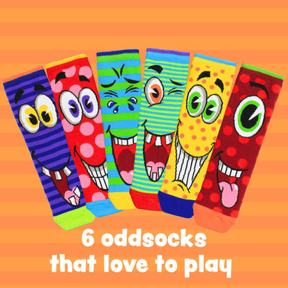 Sock Academy - SILLY SOLES  - 6 Odd Socks Gift Box | United Oddsocks