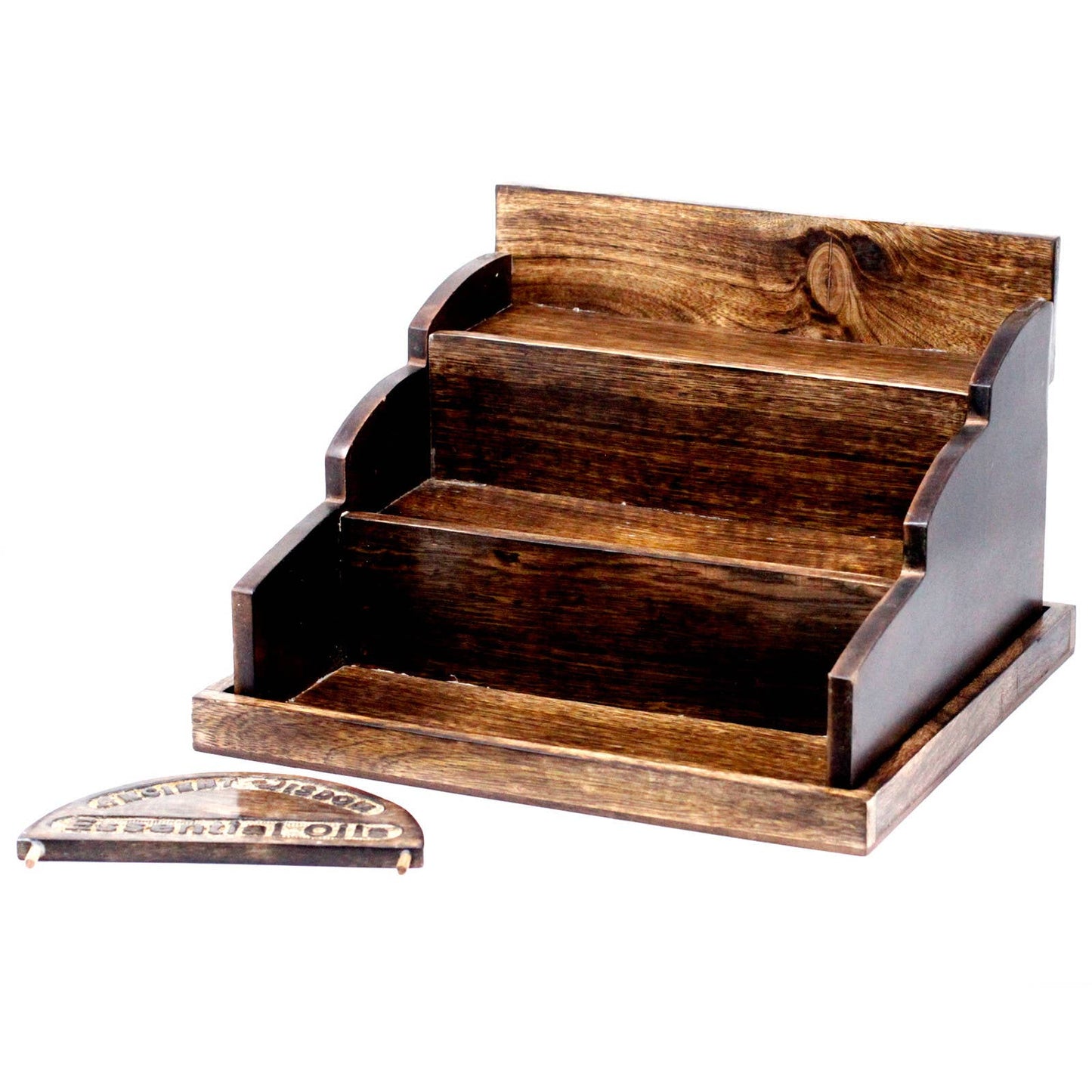 Ancient Wisdom - Essential/Fragrance Oil Mango Wood Stand