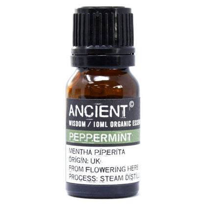 Ancient Wisdom - Peppermint Organic Essential Oil 10ml