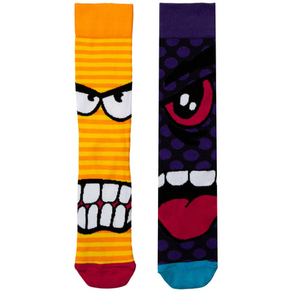 Sock Academy - THE STRESS HEADS | 6 Odd Socks Gift Box - United Oddsocks