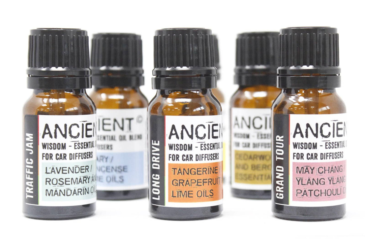 Ancient Wisdom - 10ml Aromatherapy Car Blend - Travel Ease
