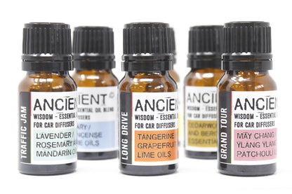 Ancient Wisdom - 10ml Aromatherapy Car Blend - Long Drive