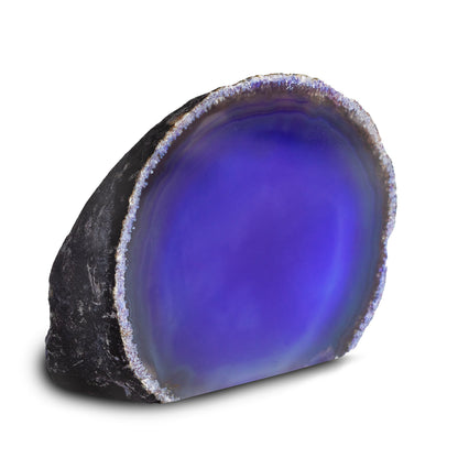 3–4” Dyed Brazilian Agate Nodule – Polished Decorative Mineral Stone