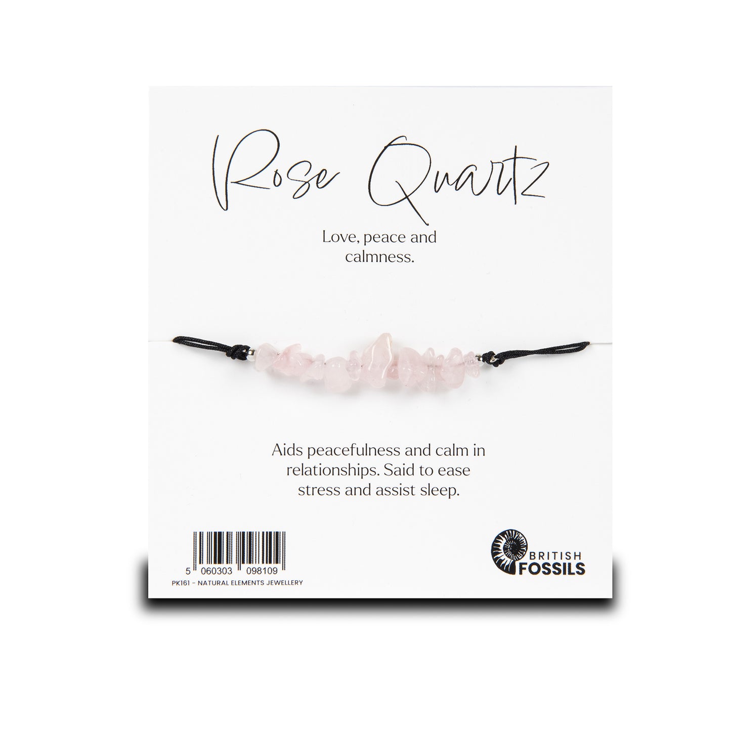 Natural Elements  Gemstone Chip Cord Bracelet