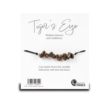 Natural Elements  Gemstone Chip Cord Bracelet