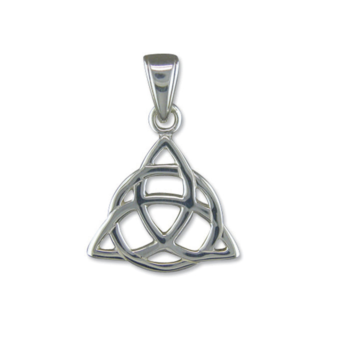 Sterling Silver Triquetra Pendant – Celtic Knot Jewellery
