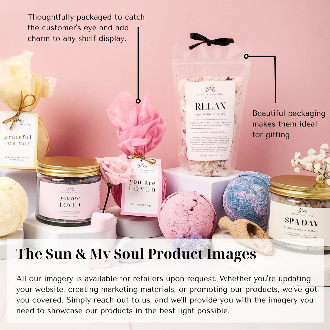 The Sun & My Soul Bath Bomb Soak Wellness Gifts - Recharge Aromatherapy Shower Steamer⎜Citrus Bath Bomb Fizzer