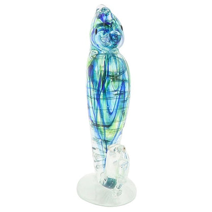 Art In Glass Handmade Seahorse Ornament – Decorative Glass Sculpture
