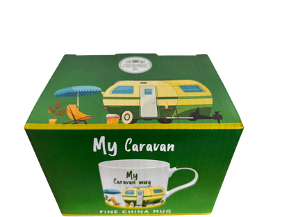 My Caravan Mug - Fine Fun China Mug for Caravan Lovers | The Leonardo Collection 13cm