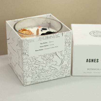 Agnes + Cat Botanical Soy Wax Candle - Lakeland Mocha