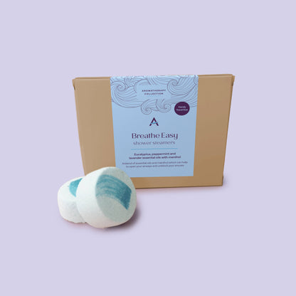 Ascent Bath & Body - Breathe Easy sinus relief menthol shower steamers
