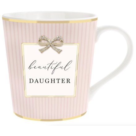 Beautiful Daughter Fine China Mug with Gift Box