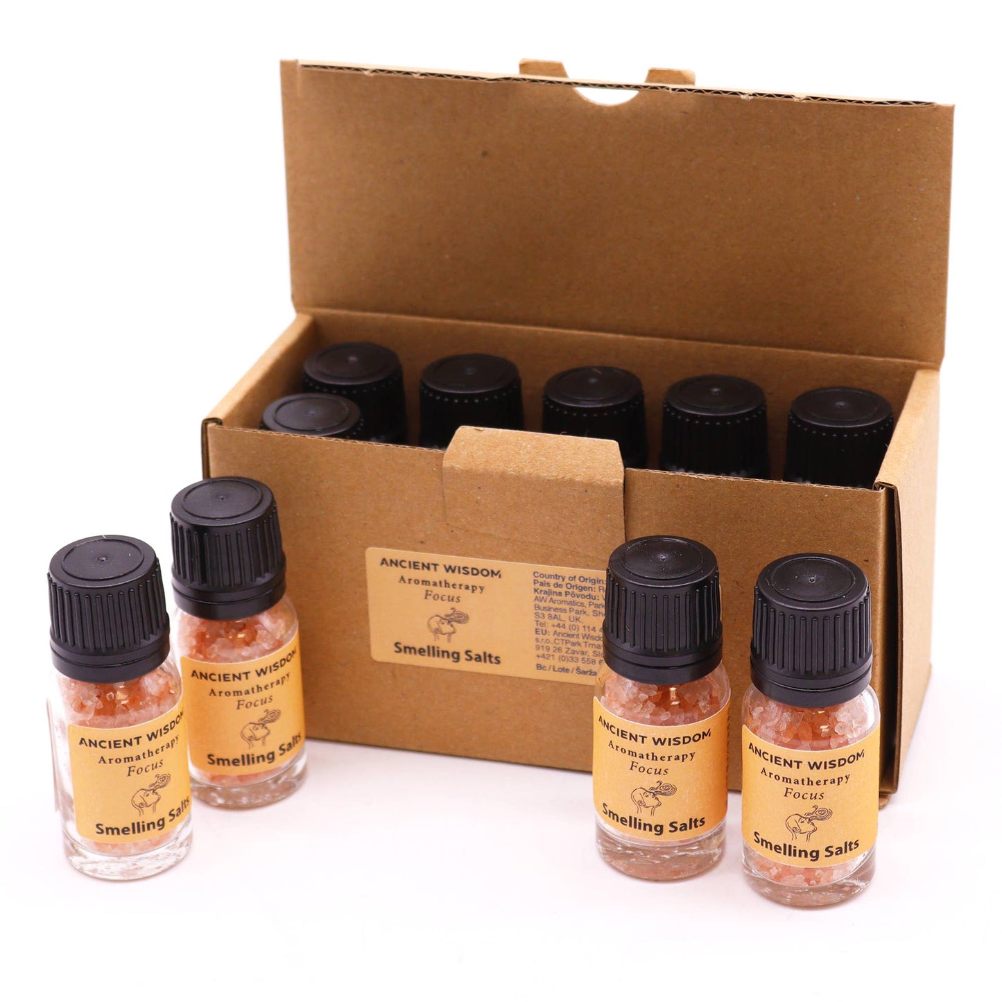 Ancient Wisdom - Focus Aromatherapy Smelling Salt