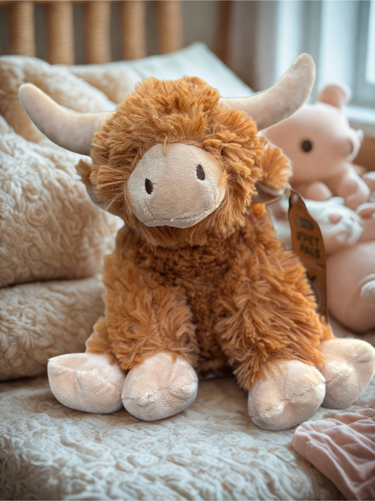 Highland Cow Plush Toy - Soft & Cuddly | Perfect Gift for Kids & Adults