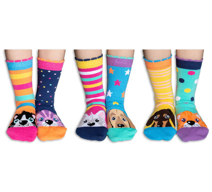 Sock Academy - PEEK-A-BOO | 6 Odd Socks Gift Box - United Oddsocks