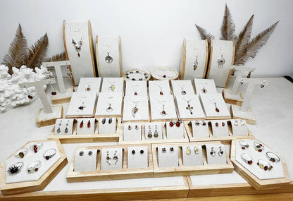 SilverAmber Jewellery - 925 Sterling Silver & Genuine Baltic Amber Jewellery Starter Pack - SP1