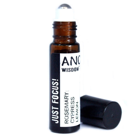 Ancient Wisdom - 10ml Roll On Essential Oil Blend - Just Focus!