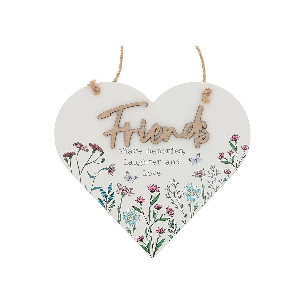 Sweet Meadow Hanging Heart Friends – Decorative Keepsake Gift