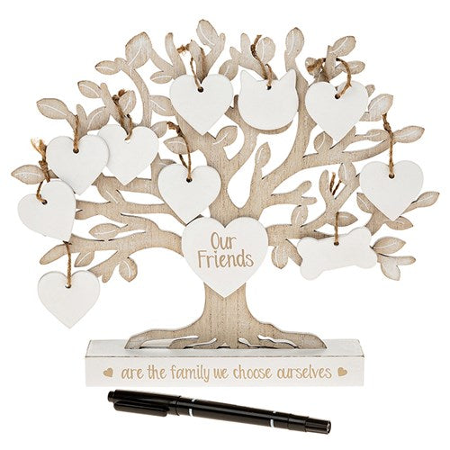 Family Tree Our Friends Ornament – Decorative Keepsake Gift | Family Tree Collection